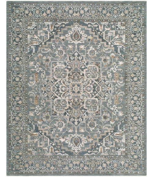 LIVABLISS Arda Deep Teal ACZ-2306 7ft.10in. x 10ft.2in. Rect. Rug