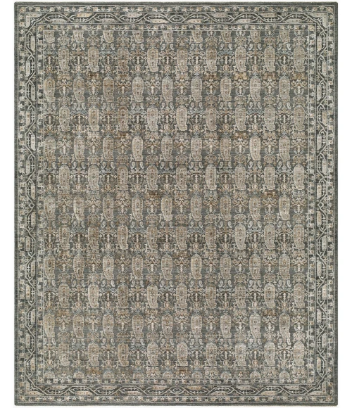 LIVABLISS Arda Dark Green ACZ-2309 6ft.7in. x 9ft.6in. Rect. Rug