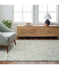 Surya Avera AER1001 Dark Blue Black Area Rug 5 ft. X 7 ft. 6 in. Rectangle