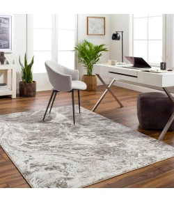 Livabliss Allegro Plus AGP2300 Light Grey Taupe Area Rug 5 ft. 3 in. X 7 ft. 3 in. Rectangle