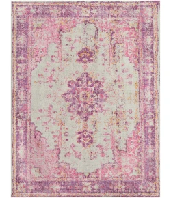 Livabliss Antioch AIC2305 Bright Pink Light Gray Area Rug 7 ft. 10 in. X 10 ft. 3 in. Rectangle