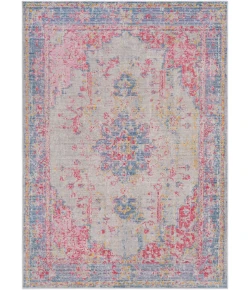 Livabliss Antioch AIC2306 Violet Bright Pink Area Rug 3 ft. 2 in. X 8 ft. 2 in. Runner
