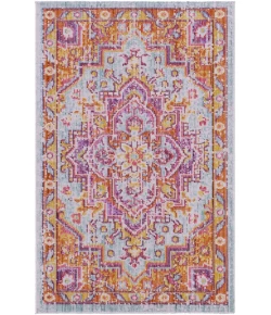 Livabliss Antioch AIC2317 Lavender Dark Purple Area Rug 2 ft. X 2 ft. 11 in. Rectangle