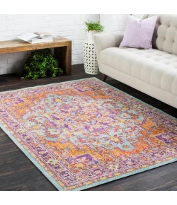Livabliss Antioch AIC2317 Lavender Dark Purple Area Rug 2 ft. X 2 ft. 11 in. Rectangle