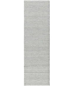 Surya Ariel AIL2302 Light Grey Medium Grey Area Rug 2 ft. 6 in. X 8 ft. Runner