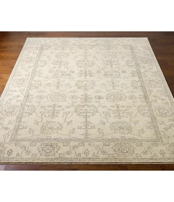 Surya Ainsley AIN1018 Khaki Charcoal Area Rug 3 ft. 9 in. X 5 ft. 9 in. Rectangle