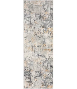 Livabliss Aisha AIS2303 Charcoal Medium Gray Area Rug 7 ft. 10 in. Round