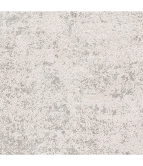 LIVABLISS Aisha Light Gray AIS-2307 2ft.7in. x 7ft.7in. Rect. Rug