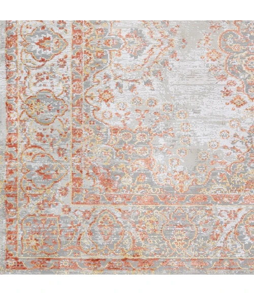 LIVABLISS Aisha Burnt Orange AIS-2312 2ft.7in. x 7ft.7in. Rect. Rug