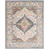 Livabliss Ankara AKR2300 Medium Gray Taupe Area Rug 6 ft. 7 in. X 9 ft. Rectangle