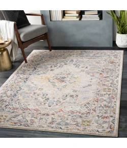 Livabliss Ankara AKR2301 Taupe Medium Gray Area Rug 5 ft. 2 in. X 7 ft. Rectangle