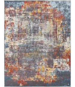 Livabliss Ankara AKR2315 Teal Sky Blue Area Rug 7 ft. 10 in. X 10 ft. 3 in. Rectangle