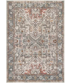 Livabliss Ankara AKR2326 Brick Charcoal Area Rug 5 ft. 2 in. X 7 ft. Rectangle