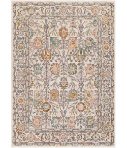 Livabliss Ankara AKR2332 Pale Pink Ivory Area Rug 5 ft. 2 in. X 7 ft. Rectangle