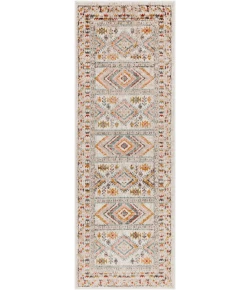 Livabliss Ankara AKR2336 Dusty Pink Sky Blue Area Rug 2 ft. 7 in. X 7 ft. 3 in. Runner