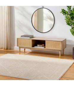Livabliss Alder ALD2300 Cream Ivory Area Rug 5 ft. X 7 ft. Rectangle