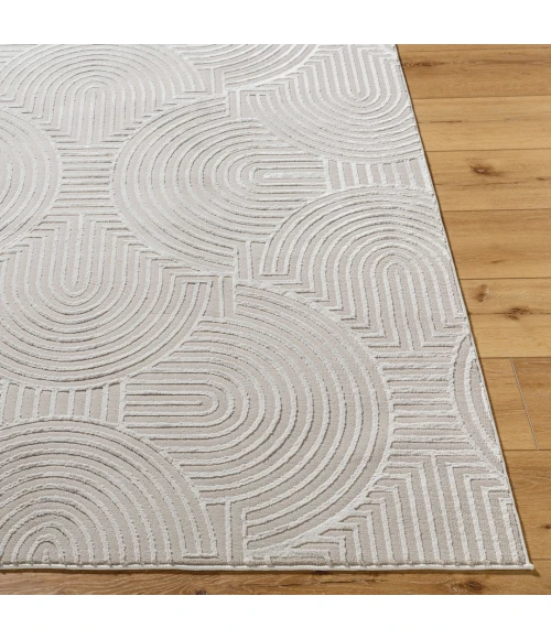 Livabliss Alder Taupe ALD-2324 5 ft. X 7 ft. Rect. Rug