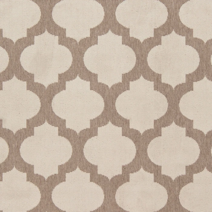 LIVABLISS Alfresco Beige ALF-9586 8ft.10in. x 8ft.10in. Round Rug