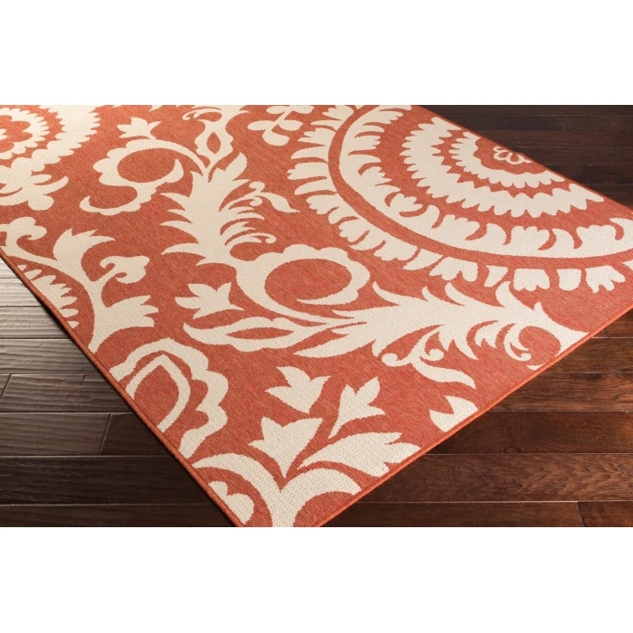 Alfresco ALF-9613 3'7" x 5'7" Machine Woven Rug