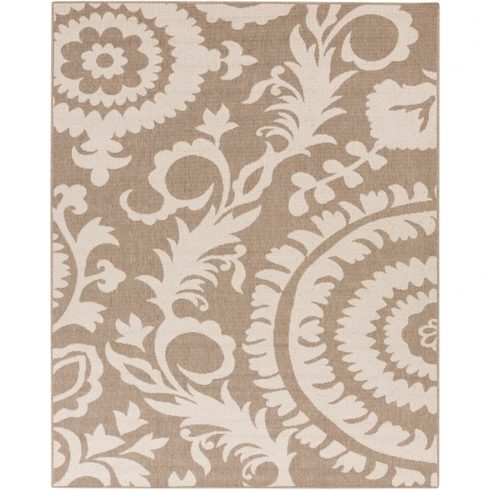 Alfresco ALF-9616 3'7" x 5'7" Machine Woven Rug