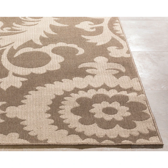 Alfresco ALF-9616 3'7" x 5'7" Machine Woven Rug