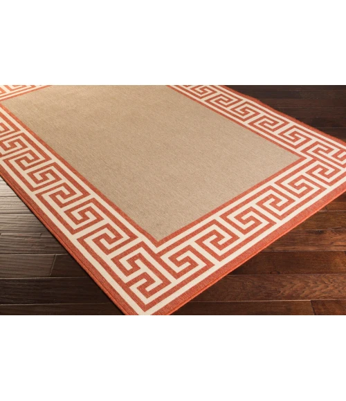 LIVABLISS Alfresco Gray ALF-9628 7ft.3in. x 7ft.3in. Round Rug