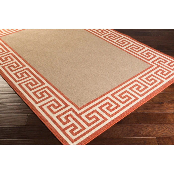 Alfresco ALF-9628 8'10" x 8'10" Machine Woven Rug