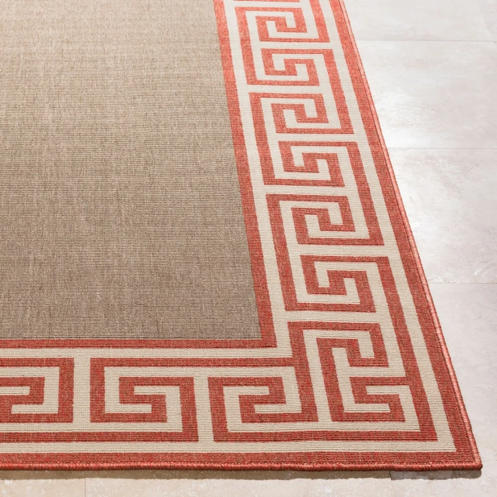 Alfresco ALF-9628 8'10" x 8'10" Machine Woven Rug