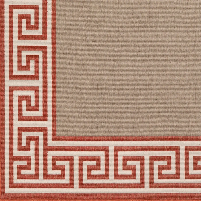 Alfresco ALF-9628 8'10" x 8'10" Machine Woven Rug