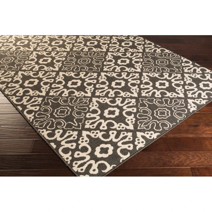 Alfresco ALF-9637 7'3" x 10'6" Machine Woven Rug