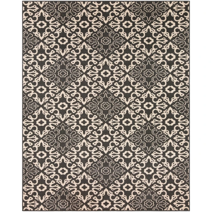 Alfresco ALF-9637 7'3" x 10'6" Machine Woven Rug