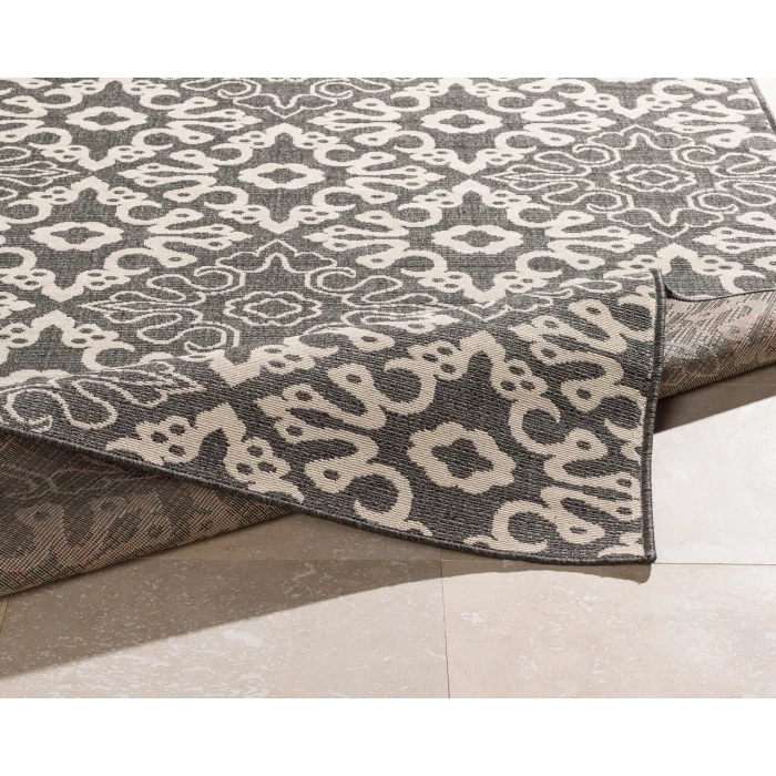 Alfresco ALF-9637 7'3" x 10'6" Machine Woven Rug