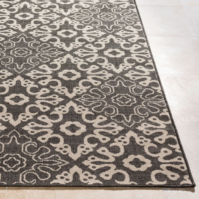 Alfresco ALF-9637 7'3" x 10'6" Machine Woven Rug