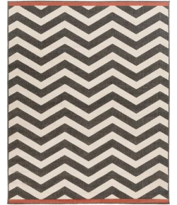 Livabliss Alfresco ALF9646 Black Cream Area Rug 8 ft. 10 in. X 12 ft. 10 in. Rectangle