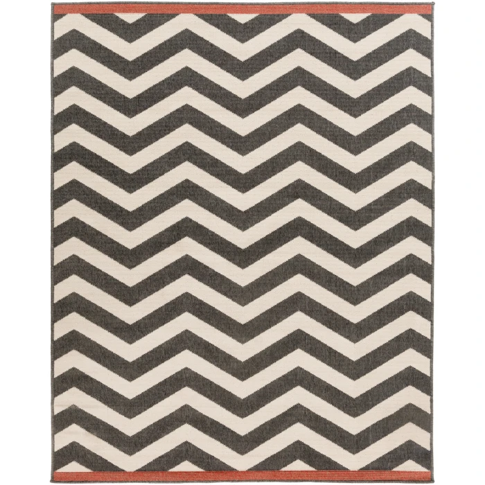 Alfresco ALF-9646 3'7" x 5'7" Machine Woven Rug
