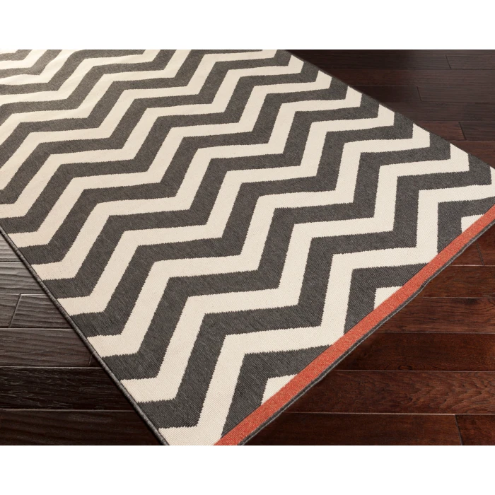 Alfresco ALF-9646 3'7" x 5'7" Machine Woven Rug