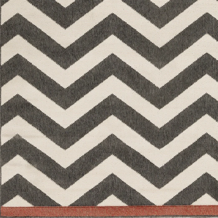 Alfresco ALF-9646 3'7" x 5'7" Machine Woven Rug