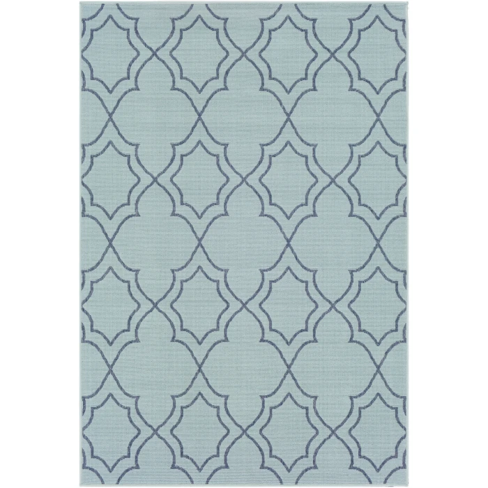 Alfresco ALF-9651 8'10" x 8'10" Machine Woven Rug