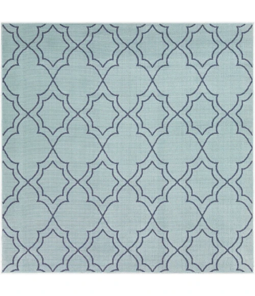 Alfresco ALF-9652 8'10" x 8'10" Machine Woven Rug