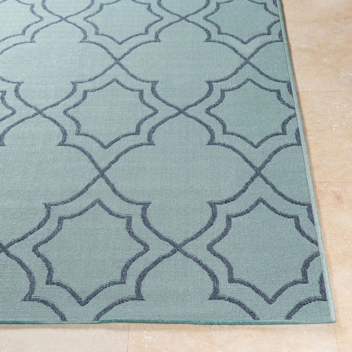 Alfresco ALF-9651 8'10" x 8'10" Machine Woven Rug