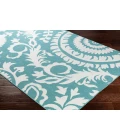 LIVABLISS Alfresco Teal ALF-9659 8ft.10in. x 8ft.10in. Round Rug