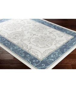 LIVABLISS Alfresco Navy ALF-9661 7ft.3in. x 7ft.3in. Round Rug