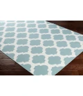 LIVABLISS Alfresco Pale Blue ALF-9664 8ft.10in. x 8ft.10in. Round Rug