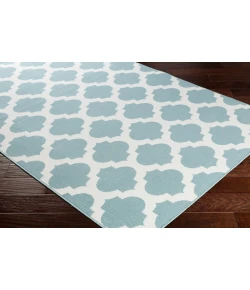 LIVABLISS Alfresco Pale Blue ALF-9664 7ft.3in. x 7ft.3in. Square Rug