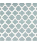 LIVABLISS Alfresco Pale Blue ALF-9664 7ft.3in. x 7ft.3in. Square Rug