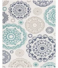 Alfresco ALF-9665 3'7" x 5'7" Machine Woven Rug