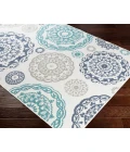 Alfresco ALF-9665 3'7" x 5'7" Machine Woven Rug