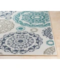 Alfresco ALF-9665 3'7" x 5'7" Machine Woven Rug
