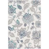 Livabliss Alfresco ALF9674 Aqua Taupe Area Rug 8 ft. 10 in. Round