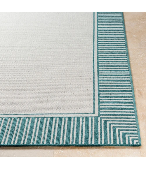 LIVABLISS Alfresco Teal ALF-9680 2ft.5in. x 11ft.10in. Rect. Rug